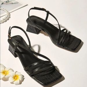 Black sandals